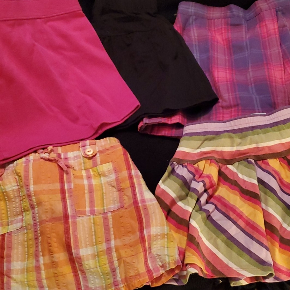 Girls Size Size 6 & 6x skirts/skorts